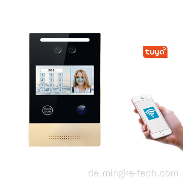 Intercom -System 4,3 Zoll HD Smart Doorbell Tuya